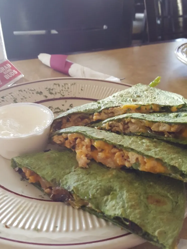 Spinach Chicken Quesadilla